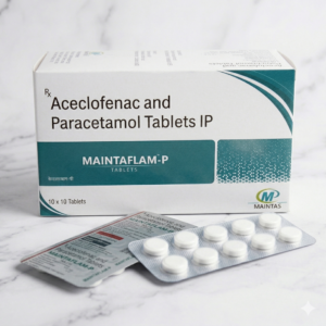 Aceclofenac and Paracetamol Tablets IP