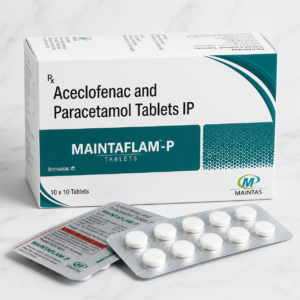 Aceclofenac and Paracetamol Tablets IP