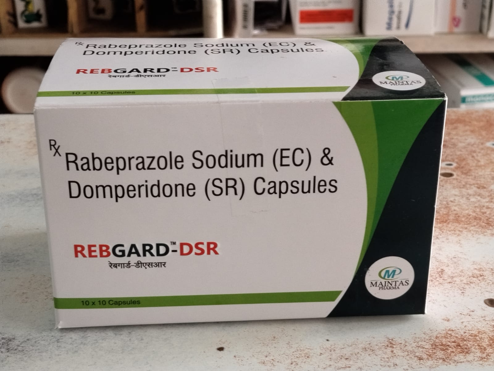 REBGARD-DSR Capsules (Rabeprazole Sodium EC & Domperidone SR Capsules) - Image 2